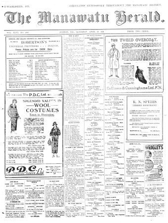 Issue page
