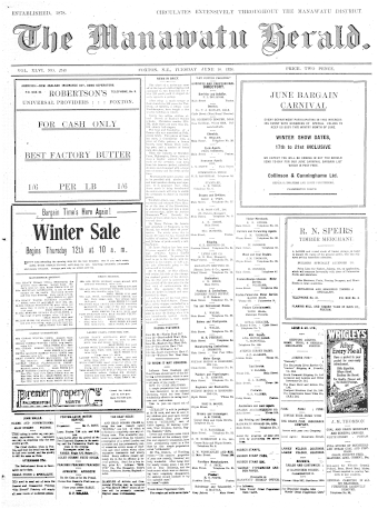 Issue page