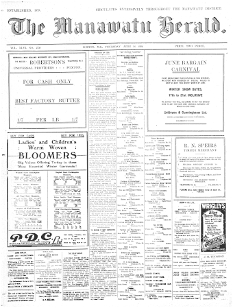 Issue page