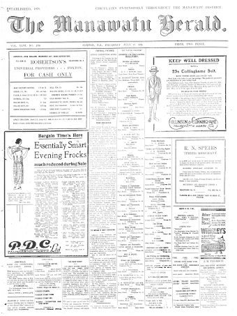 Issue page