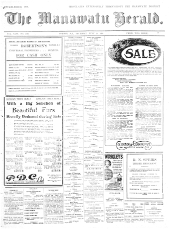 Issue page