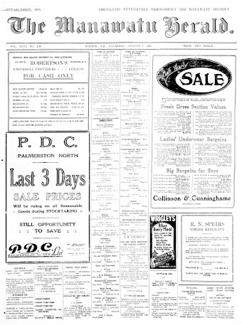 Issue page