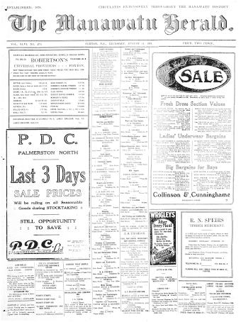 Issue page