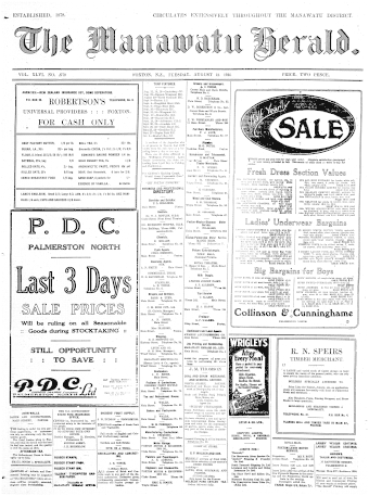 Issue page