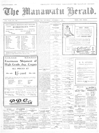 Issue page