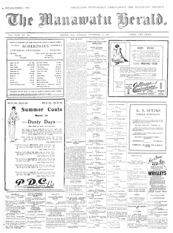 Issue page