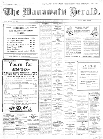 Issue page