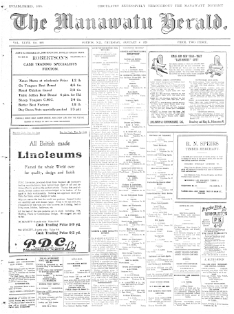 Issue page