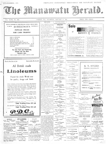 Issue page