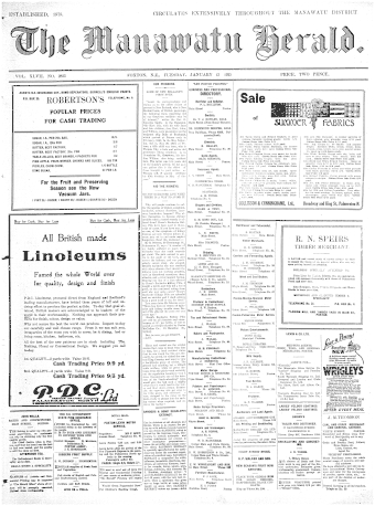 Issue page