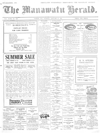 Issue page