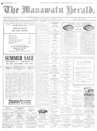 Issue page