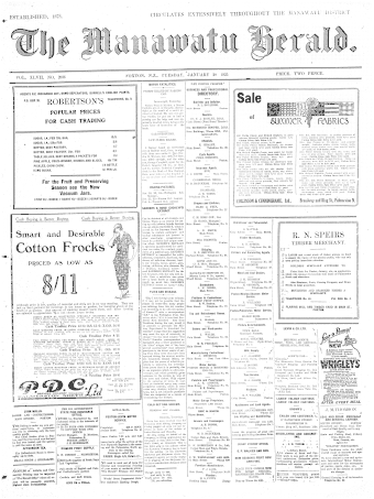 Issue page