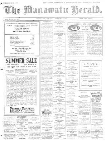 Issue page