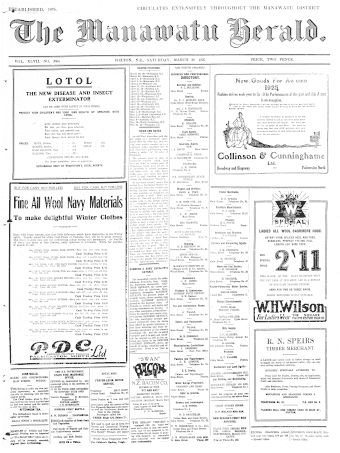 Issue page