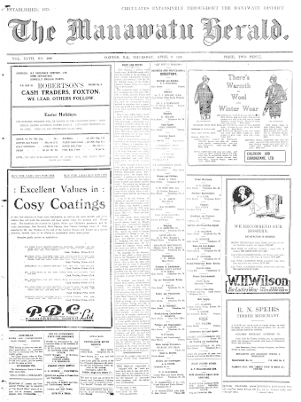 Issue page
