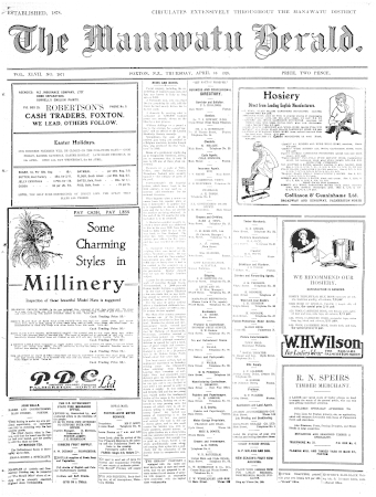 Issue page