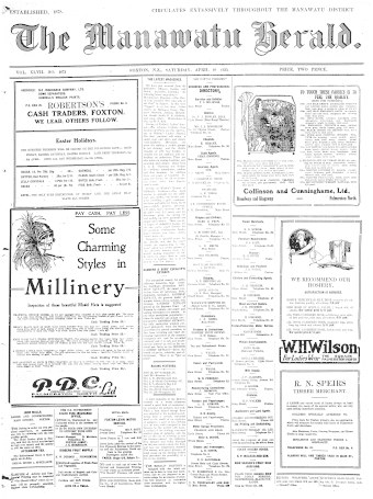 Issue page