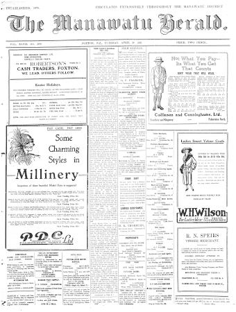 Issue page