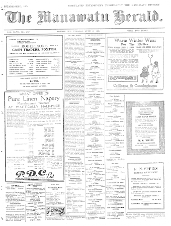 Issue page