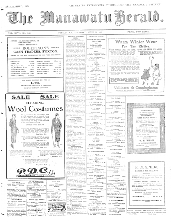 Issue page