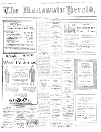 Issue page