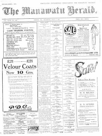 Issue page
