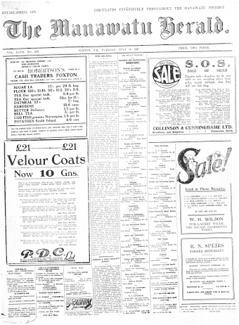 Issue page