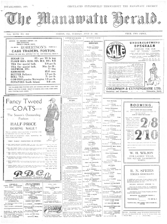 Issue page