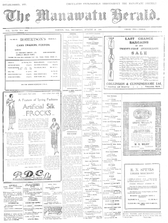Issue page