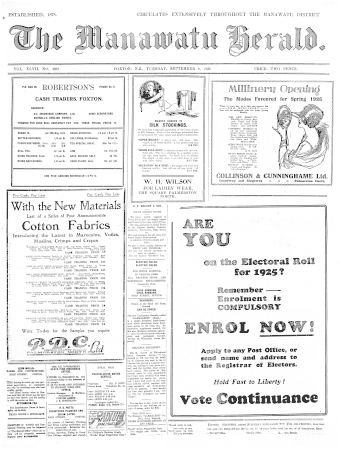 Issue page