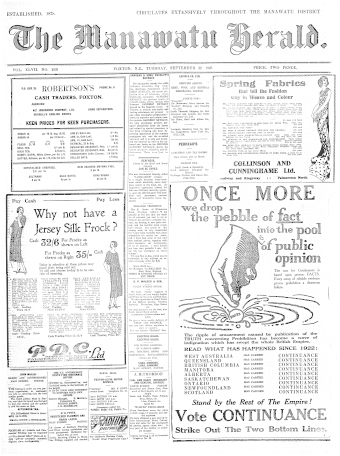 Issue page