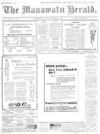 Issue page