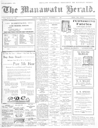 Issue page