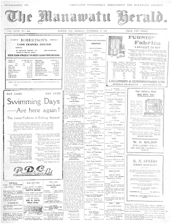 Issue page