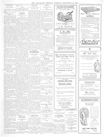 Issue page