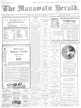 Issue page