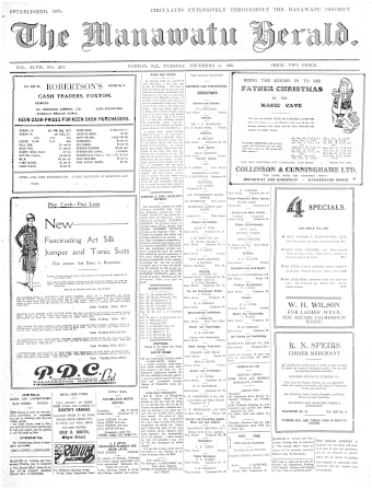 Issue page