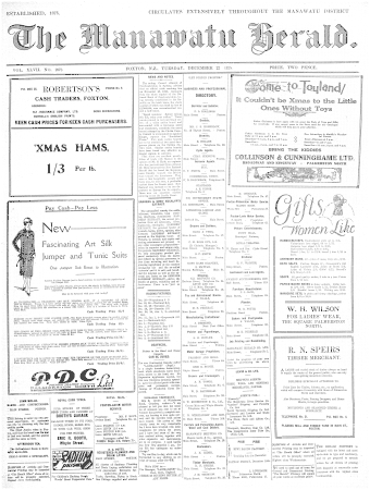 Issue page