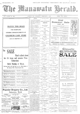 Issue page