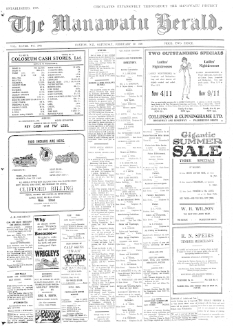 Issue page