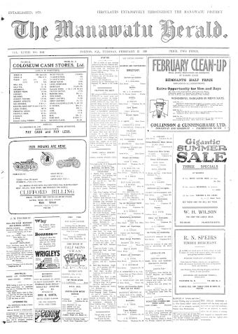 Issue page