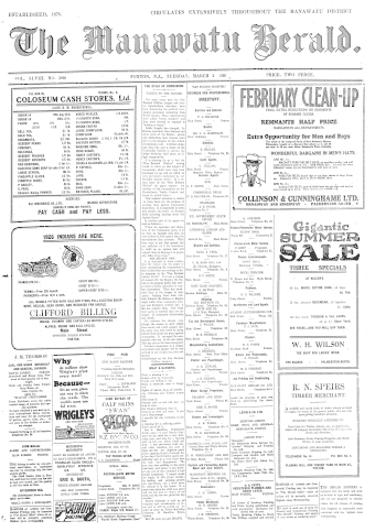 Issue page