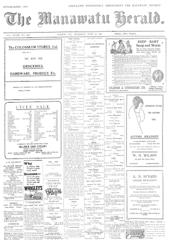 Issue page