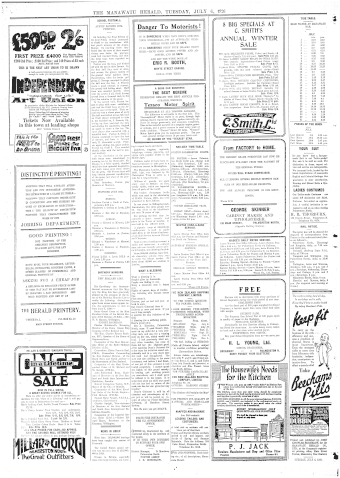 Issue page