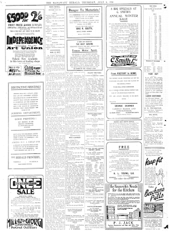Issue page