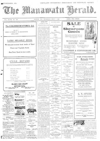 Issue page