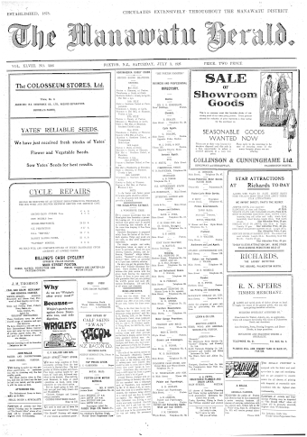 Issue page