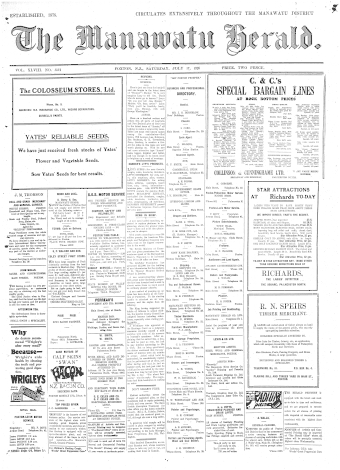 Issue page