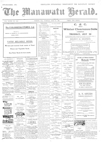 Issue page